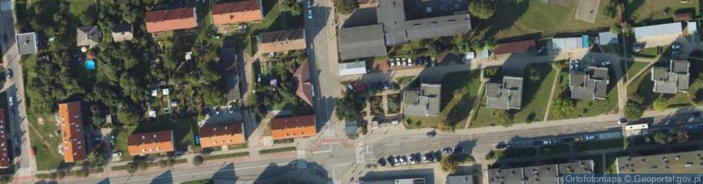 Zdjęcie satelitarne Czyżykowska ul.