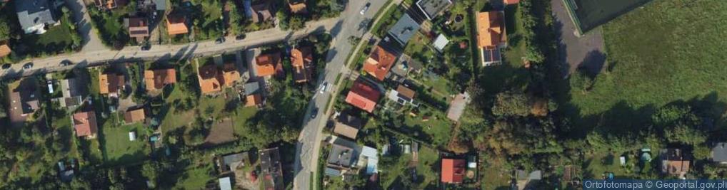 Zdjęcie satelitarne Czyżykowska ul.