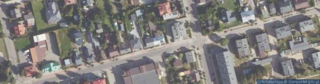 Zdjęcie satelitarne Czerwonego Krzyża ul.