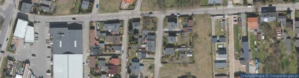 Zdjęcie satelitarne Czarna ul.