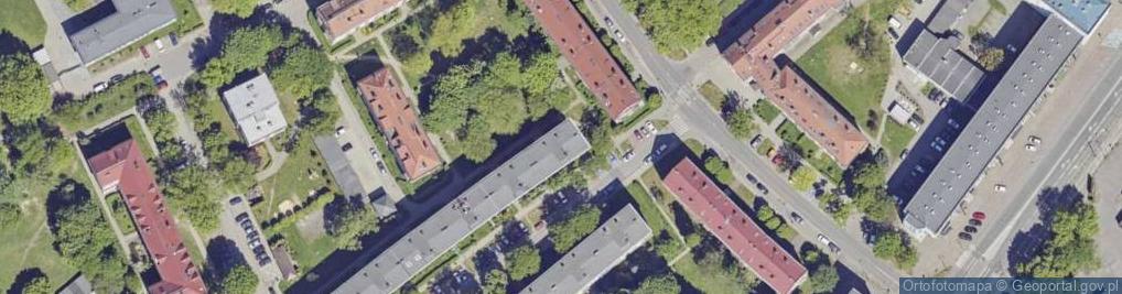 Zdjęcie satelitarne Czechowa Antoniego ul.