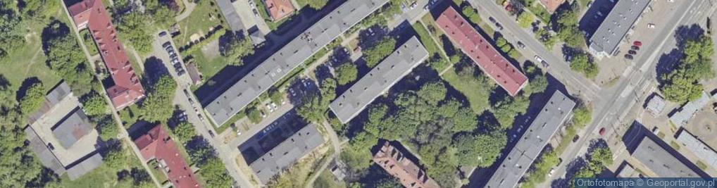 Zdjęcie satelitarne Czechowa Antoniego ul.