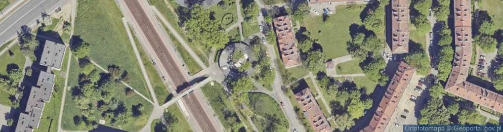 Zdjęcie satelitarne Czereśniowa ul.