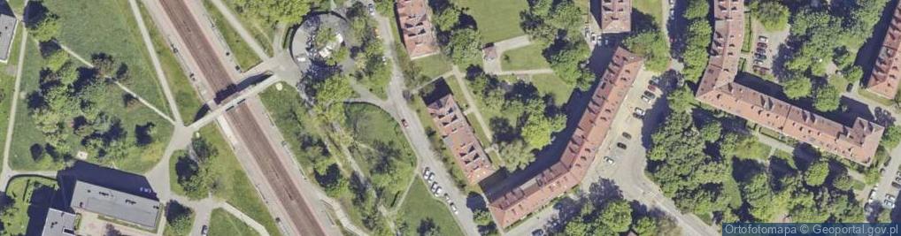 Zdjęcie satelitarne Czereśniowa ul.