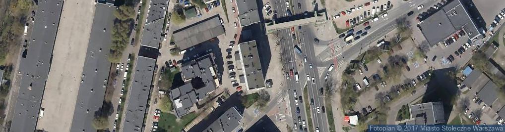Zdjęcie satelitarne Czerniakowska ul.