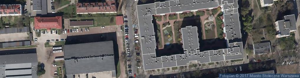 Zdjęcie satelitarne Czerska ul.