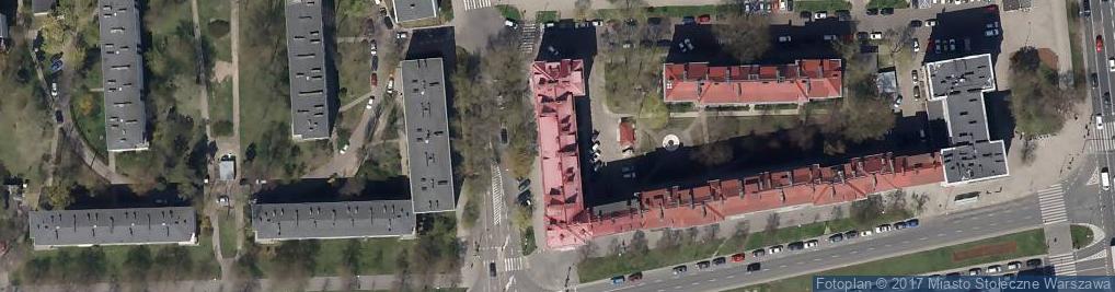Zdjęcie satelitarne Czerska ul.