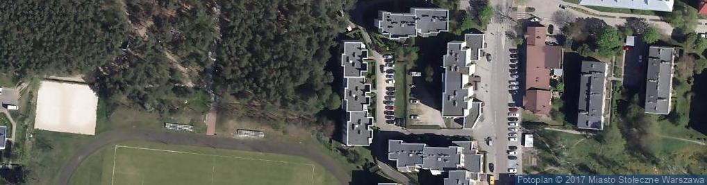 Zdjęcie satelitarne Czerwonych Beretów ul.