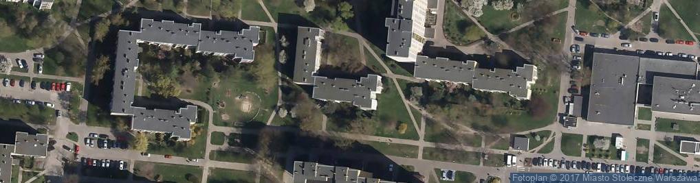 Zdjęcie satelitarne Czumy Waleriana, gen. ul.