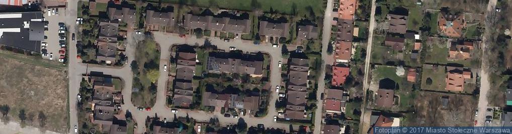 Zdjęcie satelitarne Czterech Wiatrów ul.