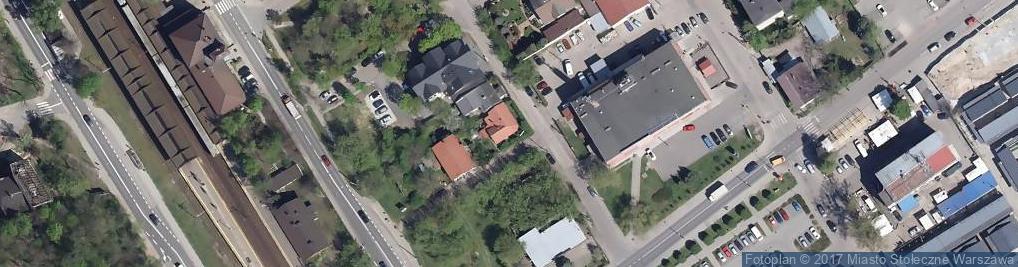 Zdjęcie satelitarne Czerwonego Kapturka ul.