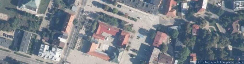 Zdjęcie satelitarne Czworobok ul.