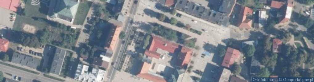 Zdjęcie satelitarne Czworobok ul.
