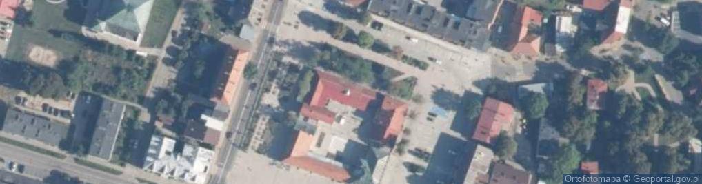 Zdjęcie satelitarne Czworobok ul.