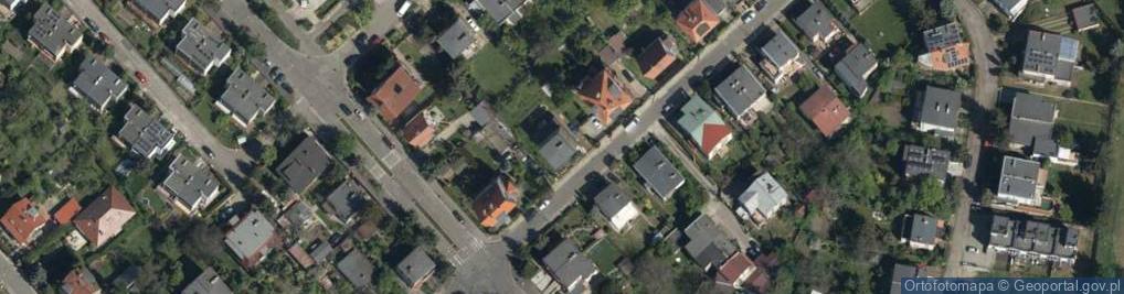 Zdjęcie satelitarne Czeska ul.