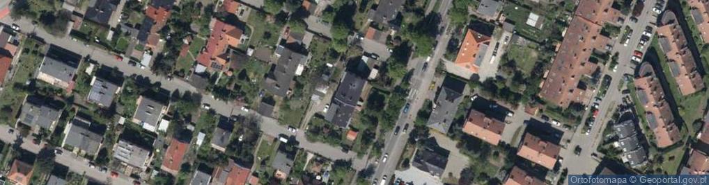 Zdjęcie satelitarne Czekoladowa ul.