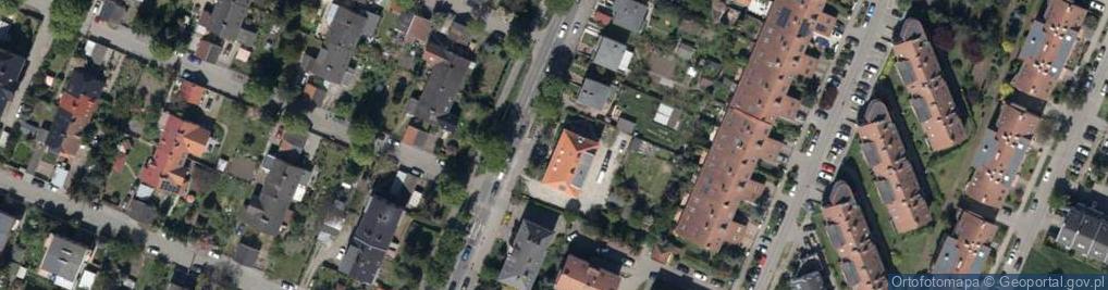 Zdjęcie satelitarne Czekoladowa ul.