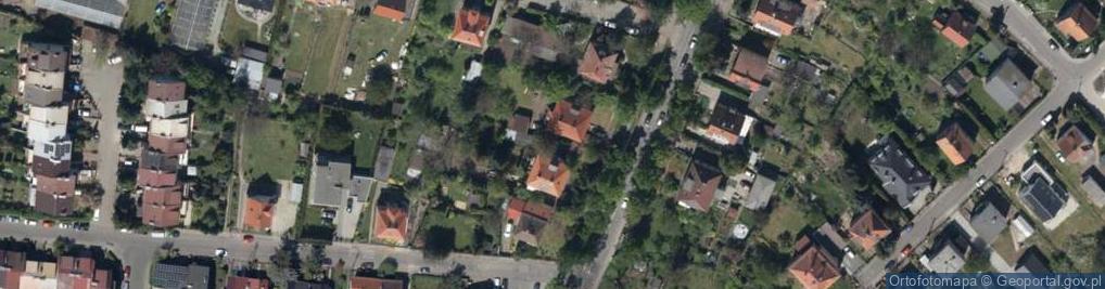 Zdjęcie satelitarne Czekoladowa ul.