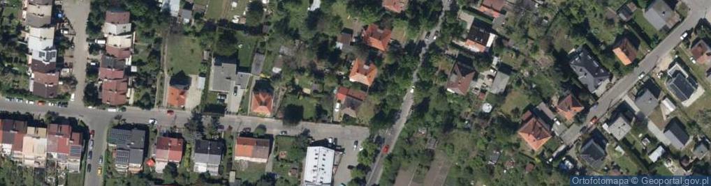 Zdjęcie satelitarne Czekoladowa ul.