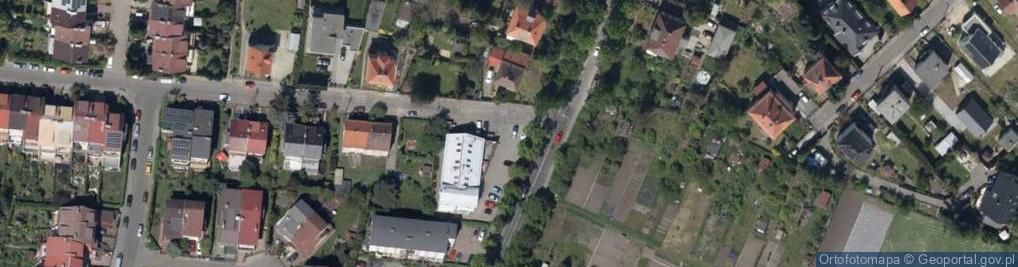 Zdjęcie satelitarne Czekoladowa ul.
