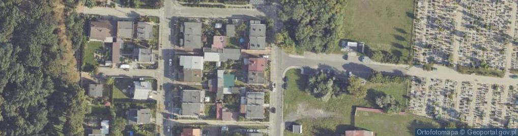 Zdjęcie satelitarne Czereśniowa ul.
