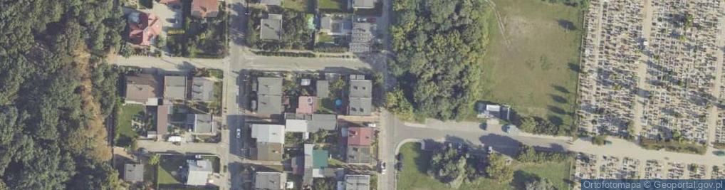 Zdjęcie satelitarne Czereśniowa ul.