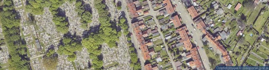 Zdjęcie satelitarne Czołgistów ul.