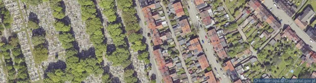Zdjęcie satelitarne Czołgistów ul.