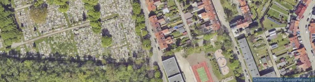 Zdjęcie satelitarne Czołgistów ul.