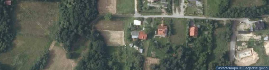Zdjęcie satelitarne Czerwona Góra ul.