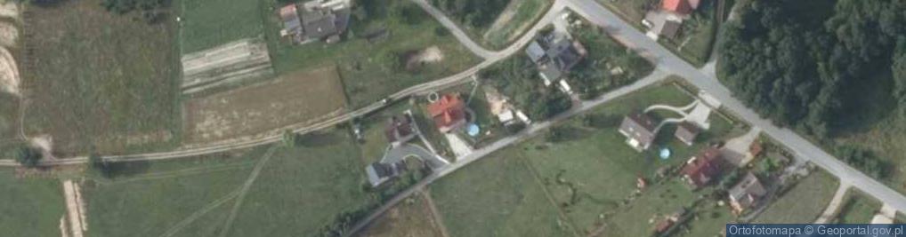 Zdjęcie satelitarne Czerwona Góra ul.