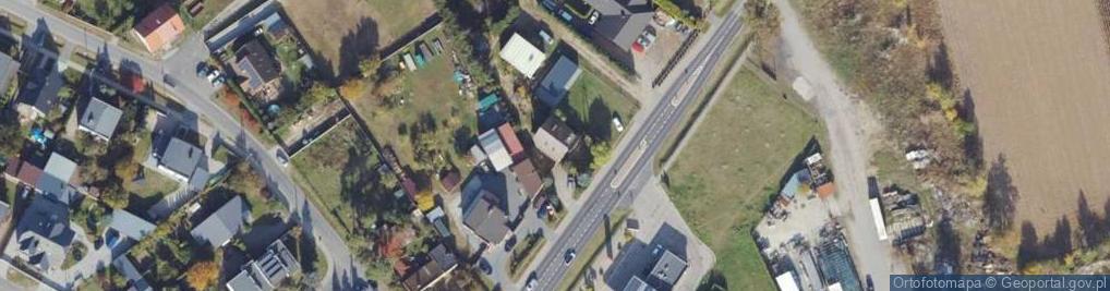 Zdjęcie satelitarne Człuchowska ul.