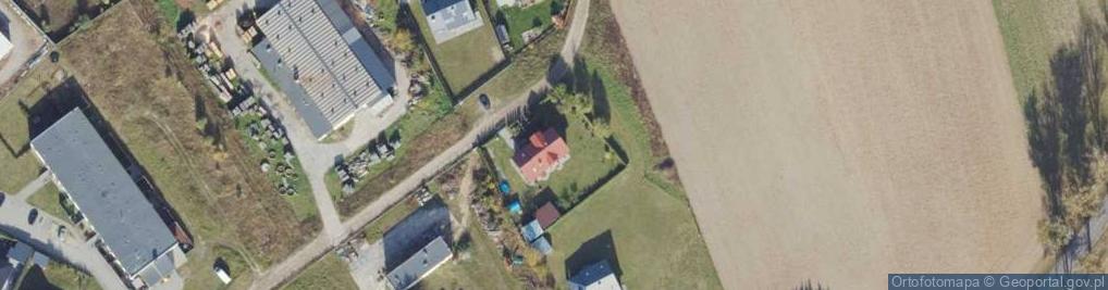Zdjęcie satelitarne Człuchowska ul.