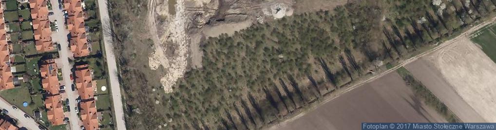Zdjęcie satelitarne Czekoladowa ul.