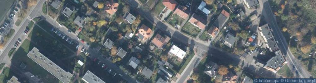 Zdjęcie satelitarne Czerwonego Krzyża ul.