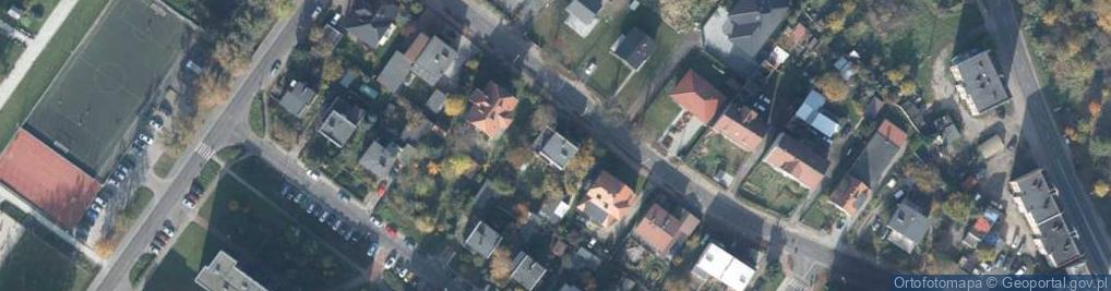 Zdjęcie satelitarne Czerwonego Krzyża ul.
