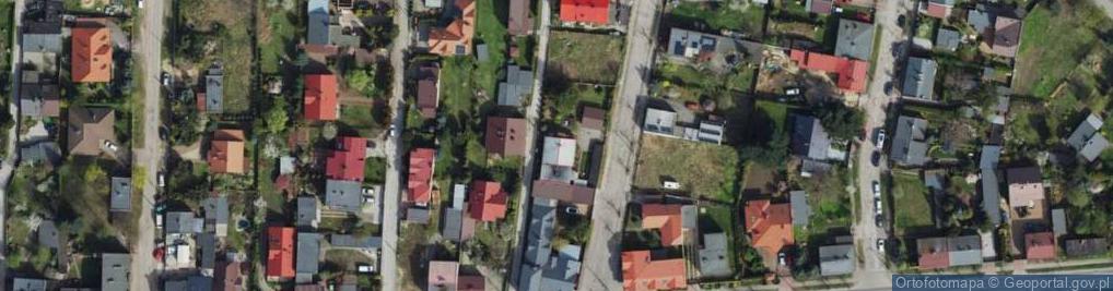 Zdjęcie satelitarne Czerwona ul.