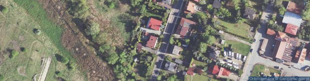 Zdjęcie satelitarne Dąbrowska ul.