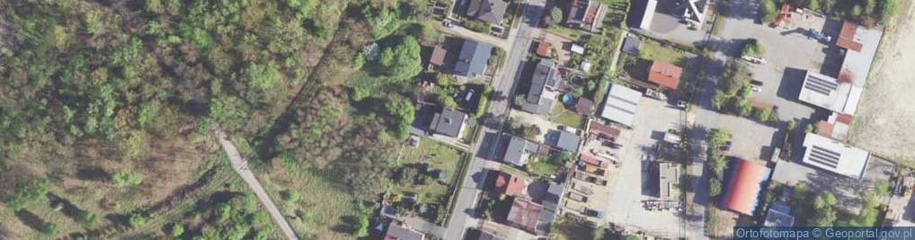 Zdjęcie satelitarne Dąbrowska ul.
