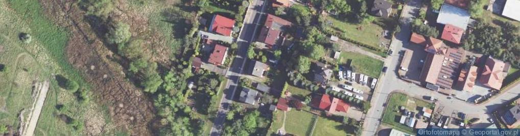 Zdjęcie satelitarne Dąbrowska ul.