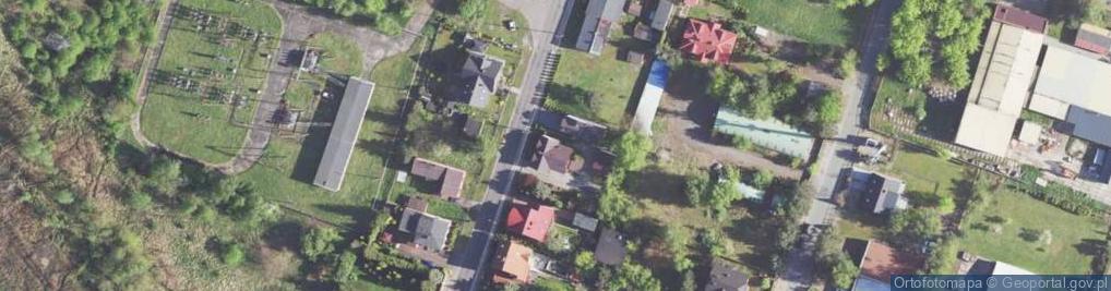 Zdjęcie satelitarne Dąbrowska ul.