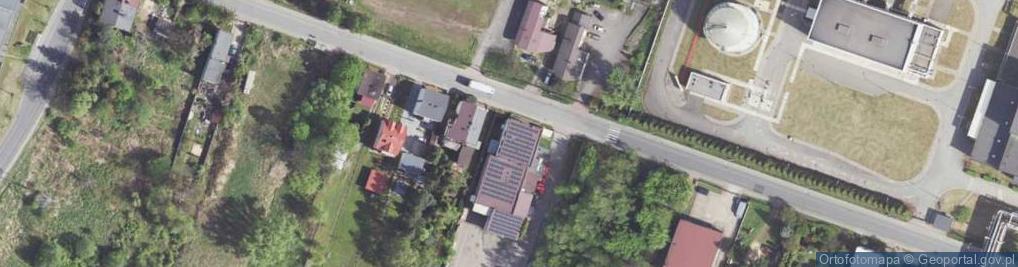 Zdjęcie satelitarne Dąbrowska ul.