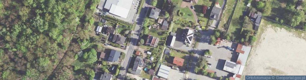 Zdjęcie satelitarne Dąbrowska ul.