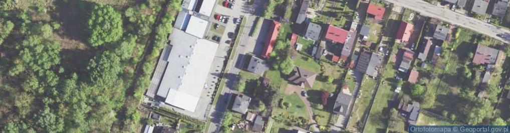 Zdjęcie satelitarne Dąbrowska ul.