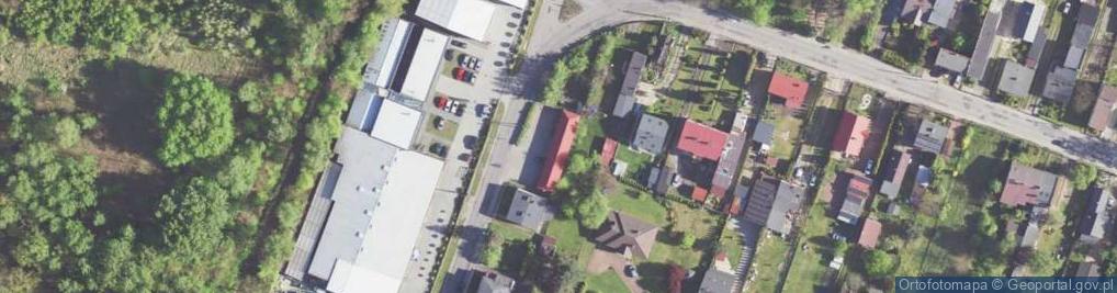 Zdjęcie satelitarne Dąbrowska ul.