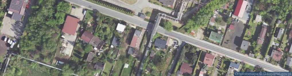 Zdjęcie satelitarne Dąbrowska ul.