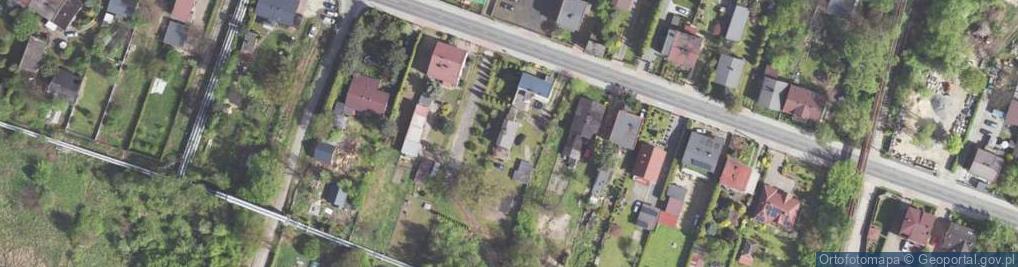 Zdjęcie satelitarne Dąbrowska ul.