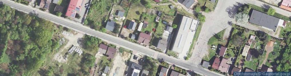 Zdjęcie satelitarne Dąbrowska ul.
