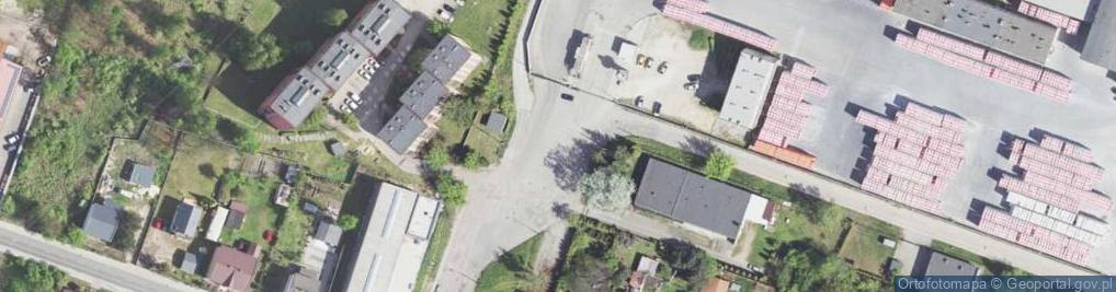 Zdjęcie satelitarne Dąbrowska ul.