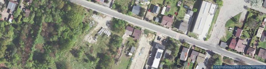 Zdjęcie satelitarne Dąbrowska ul.